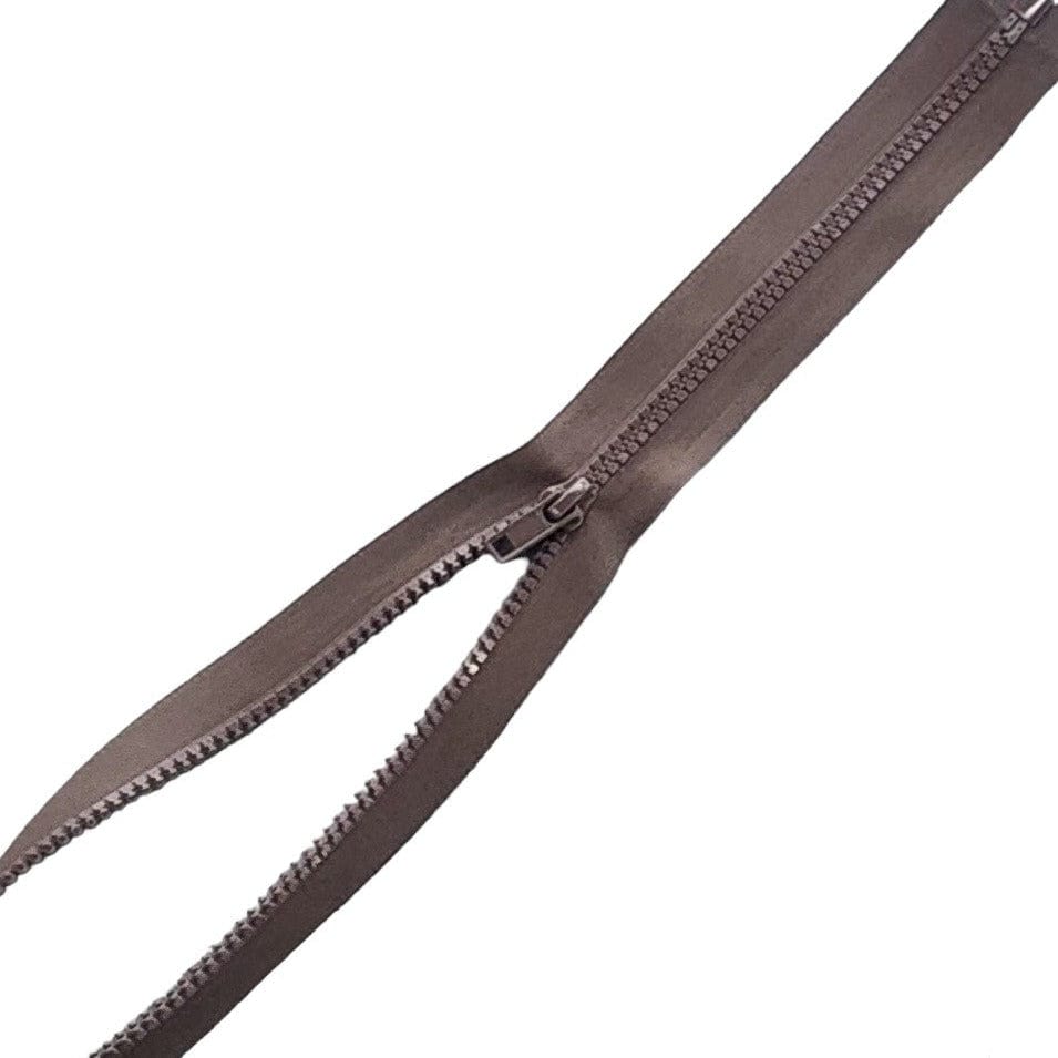 ZIPS HABBY Chocolate Chunky Open End Zip 40 cm (7768224366681) (7768215879769)