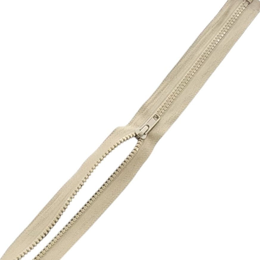 ZIPS HABBY Fawn Chunky Open End Zip 40 cm (7768272306265) (7768303861849) (7768224366681) (7768215879769)