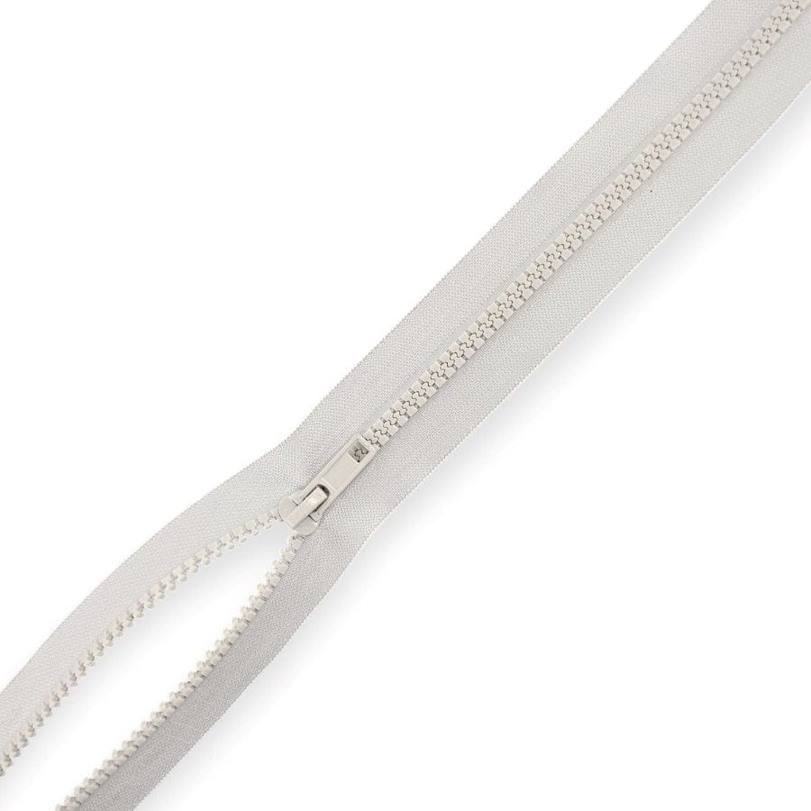 ZIPS Habby LT Grey Chunky Open End Zip 65cm