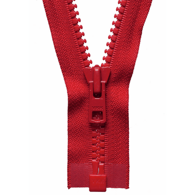 ZIPS Habby Red Chunky Open End Zip 75cm (7492174086233)