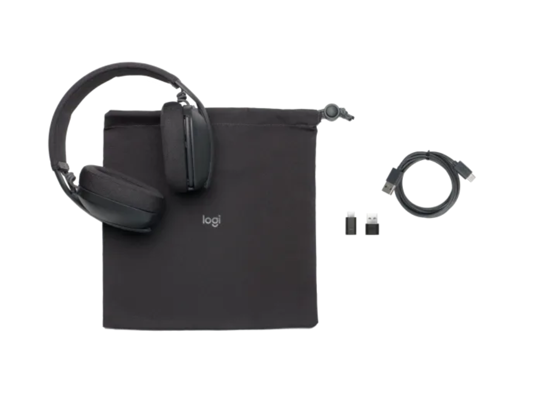 Logitech 981-001213 Bluetooth & Wired Headset  (Over the Ear) Zone Vibe 100.