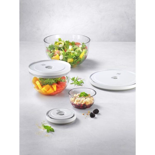 Zwilling Food Storage Zwilling Fresh & Save Bowls 3 Piece Glass ZW-1031016