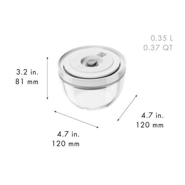 Zwilling Food Storage Zwilling Fresh & Save Bowls 3 Piece Glass ZW-1031016