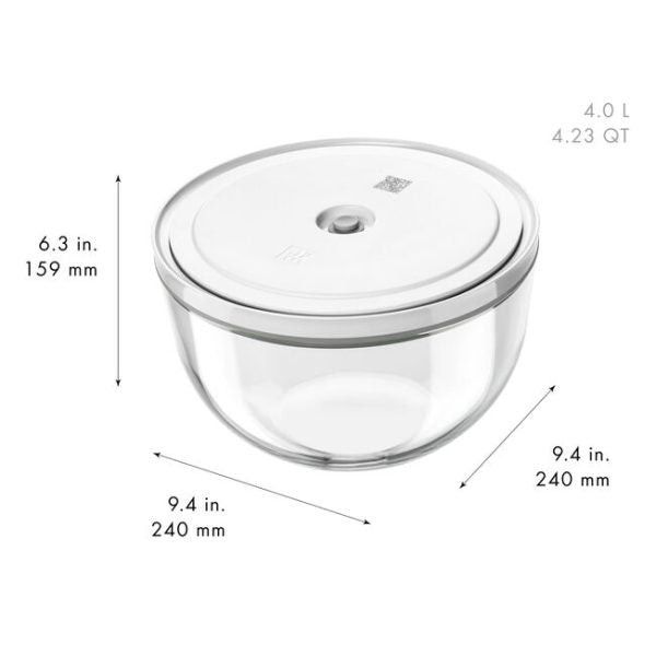 Zwilling Food Storage Zwilling Fresh & Save Bowls Starter Set 5 Piece Glass ZW-1031014