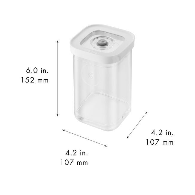 Zwilling Food Storage Zwilling Fresh & Save Cube Food Storage 2S 825ml Transparent White ZW-1025122