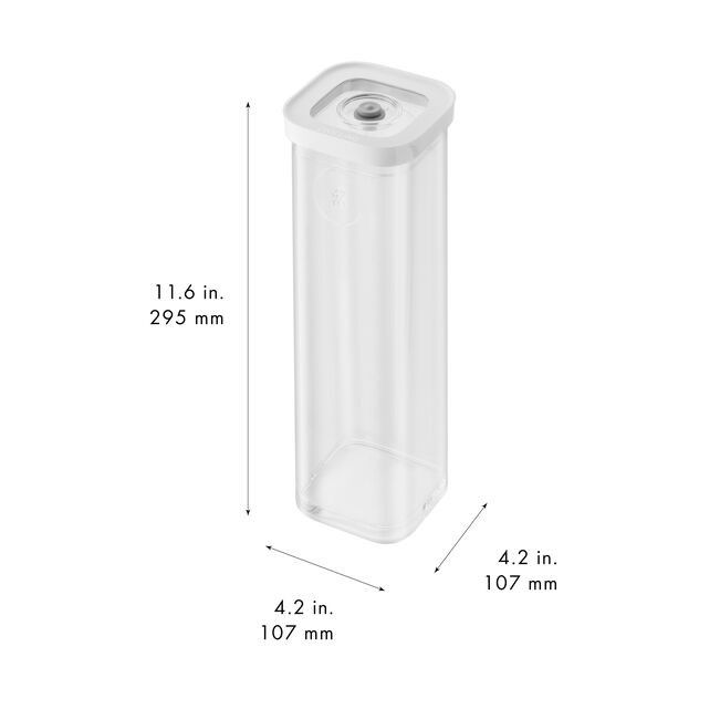 Zwilling Food Storage Zwilling Fresh & Save Cube Food Storage 4S 1.7L Transparent White ZW-1025125