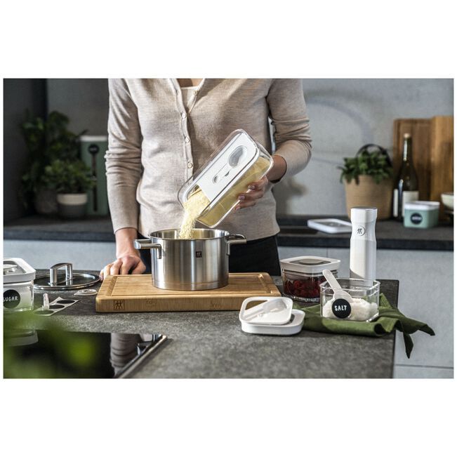 Zwilling Food Storage Zwilling Fresh & Save Cube Food Storage 5 Piece Transparent White ZW-1026082