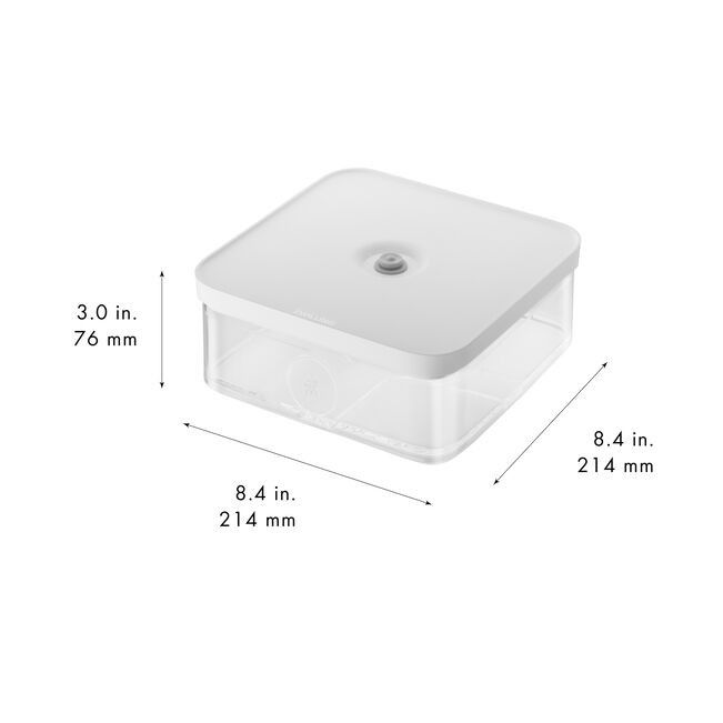 Zwilling Food Storage Zwilling Fresh & Save Cube Food Storage L 2.6L Transparent White ZW-1025129