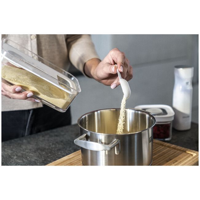 Zwilling Food Storage Zwilling Fresh & Save Cube Food Storage M 700ml Transparent White ZW-1025126