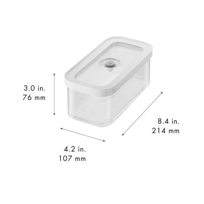 Zwilling Food Storage Zwilling Fresh & Save Cube Food Storage M 700ml Transparent White ZW-1025126