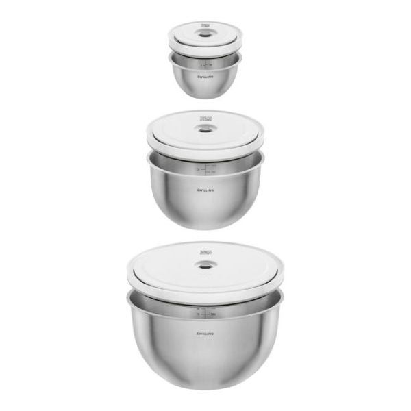 Zwilling Food Storage Zwilling Fresh & Save Stainless Steel Bowls 3 Piece ZW-1031017