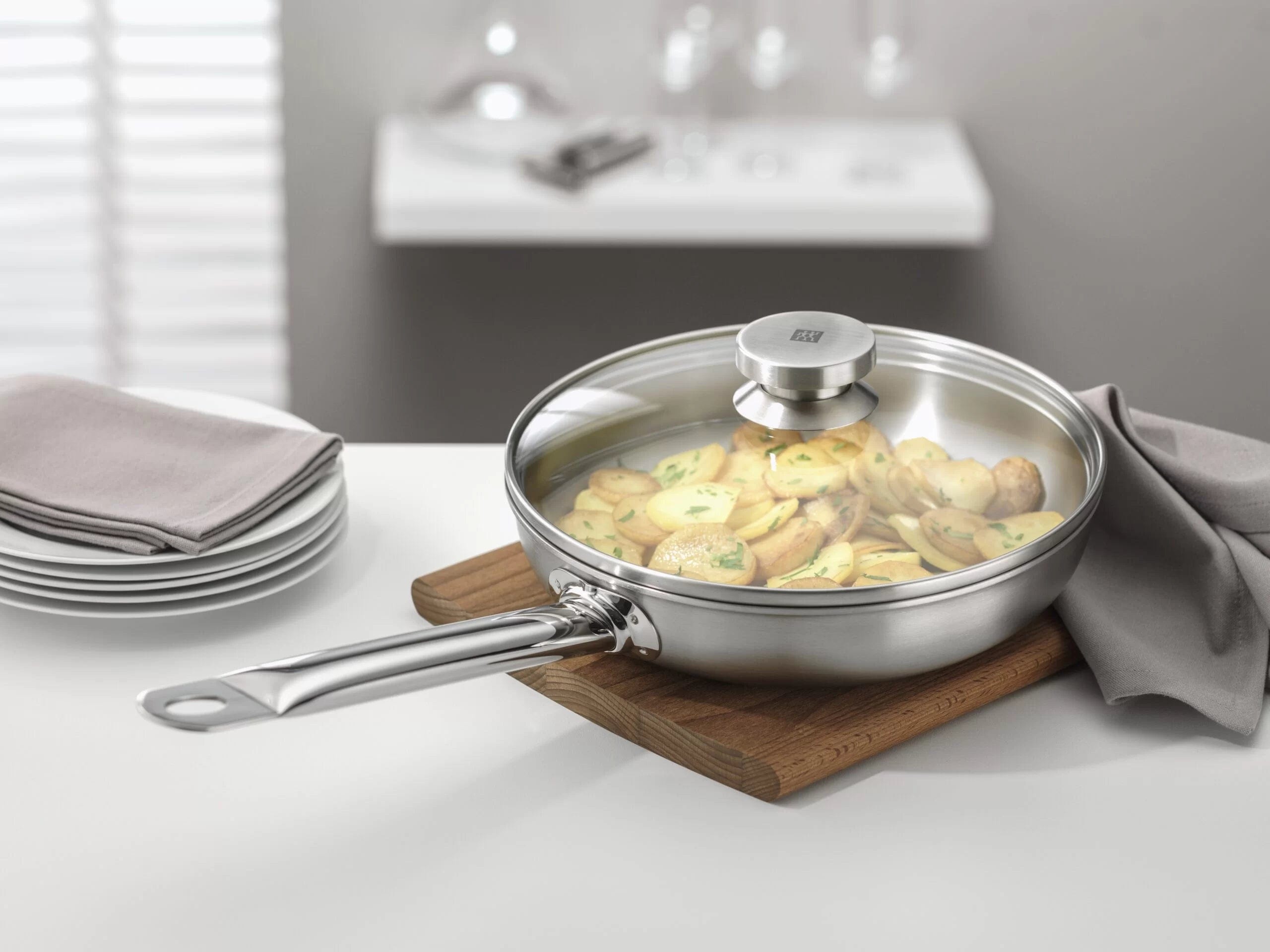 Zwilling frying Pan Zwilling Twin Specials Glass Lid 24cm ZW-40990-924 (7486625841241)