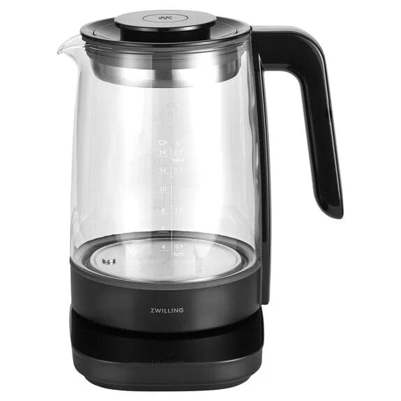 Zwilling KETTLE Zwilling Enfinigy 1.7l Glass Kettle Black ZW-53102-501-0 (7503439724633)