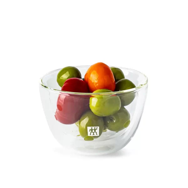 Zwilling Knife Zwilling Double Walled Tapas Glass Bowl Set 3 Piece ZW-39500-227-0