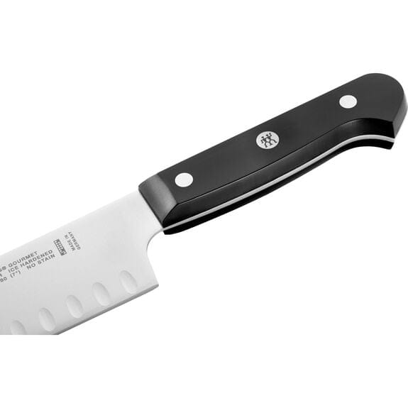 Zwilling Knife Zwilling Gourmet 18cm Santoku knife Beveled Concave Edge ZW36118-181-0