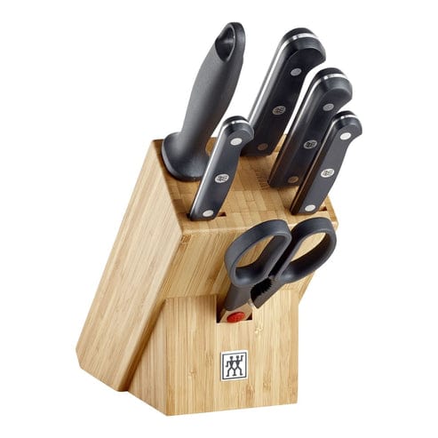Zwilling Knife Zwilling Gourmet Knife Block Set 7pc - Bamboo ZW-36131-002-0 (7498362454105)
