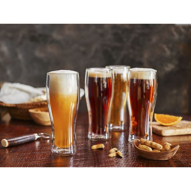 Zwilling Knife Zwilling Sorrento Double Walled Beer Glass Set 2 Piece ZW-39500-214-0