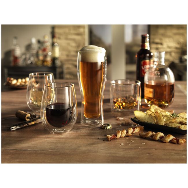 Zwilling Knife Zwilling Sorrento Double Walled Beer Glass Set 2 Piece ZW-39500-214-0