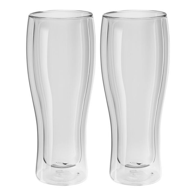 Zwilling Knife Zwilling Sorrento Double Walled Beer Glass Set 2 Piece ZW-39500-214-0