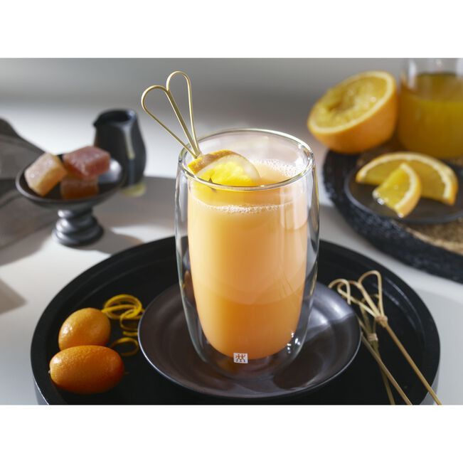 Zwilling Knife Zwilling Sorrento Double Walled Latte Glass Set Piece ZW-39500-078-0