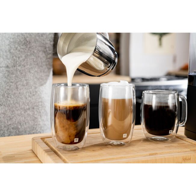 Zwilling Knife Zwilling Sorrento Double Walled Latte Glass Set Piece ZW-39500-078-0