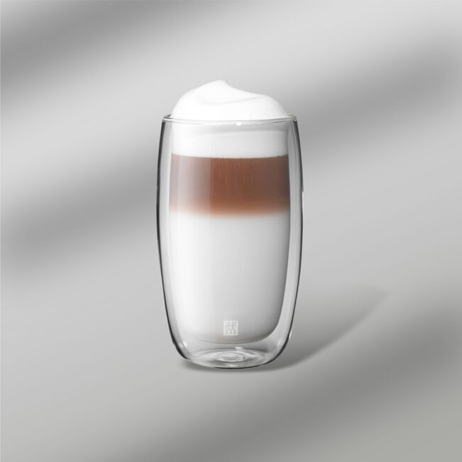 Zwilling Knife Zwilling Sorrento Double Walled Latte Glass Set Piece ZW-39500-078-0