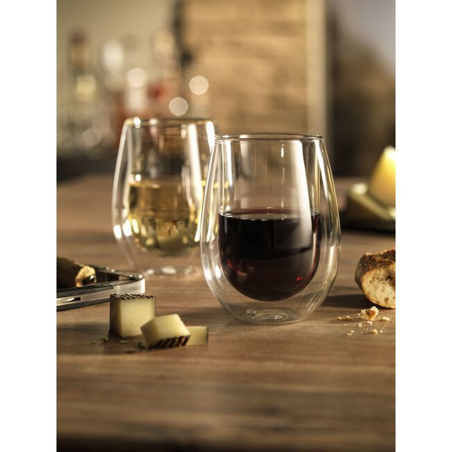 Zwilling Knife Zwilling Sorrento Double Walled White Wine Glass Set 2 Piece ZW-39500-216-0