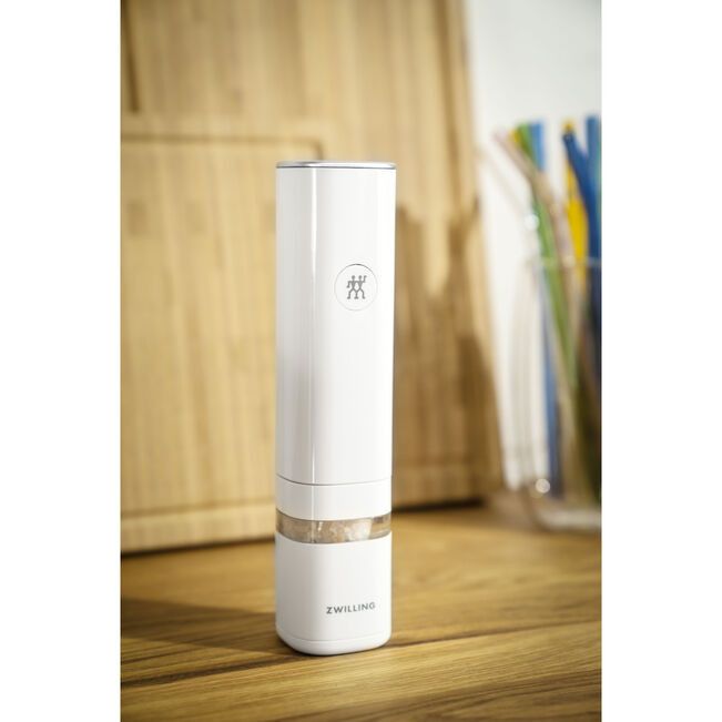 Zwilling Salt & Pepper Zwilling Enfinigy Electric Spice Mill, White ZW-53103-700-0