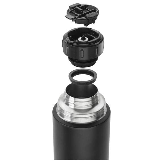 Zwilling Travel Mug Zwilling Thermo 1L Beverage Vacuum Bottle Black ZW39500-512 (7416607834201)