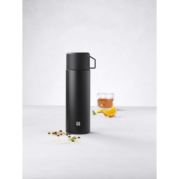 Zwilling Travel Mug Zwilling Thermo 1L Beverage Vacuum Bottle Black ZW39500-512 (7416607834201)