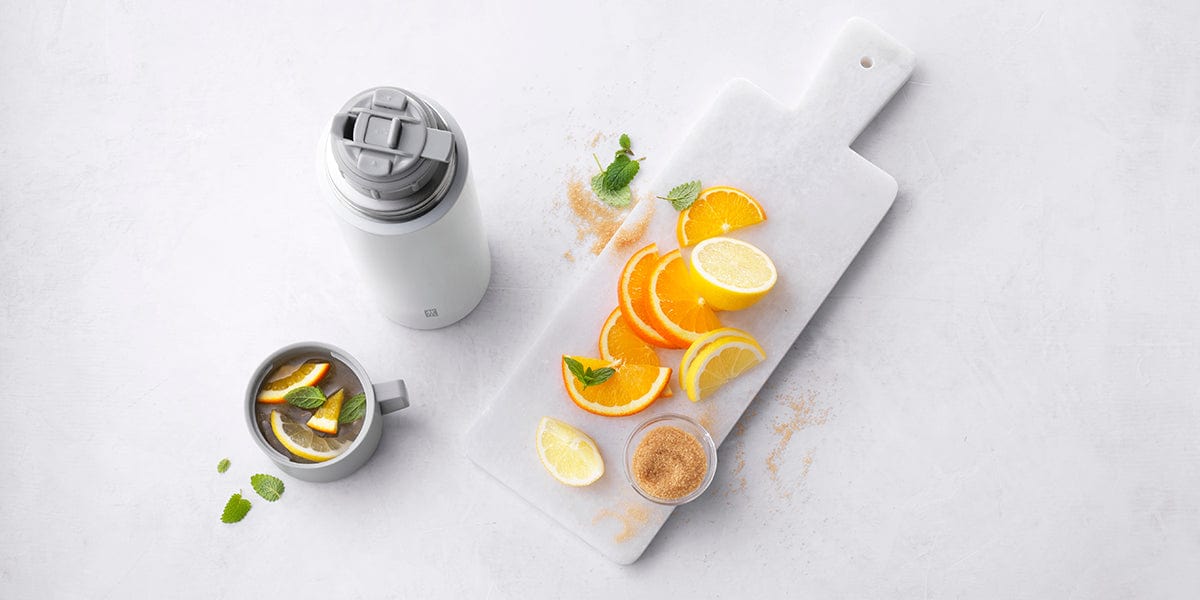Zwilling Travel Mug Zwilling Thermo 1L Beverage Vacuum Bottle White ZW39500-513 (7416605704281)