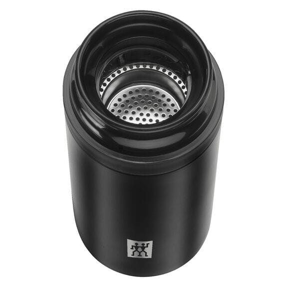Zwilling Travel Mug Zwilling Thermo 420ml Tea & Fruit Infuser Bottle Black ZW39500-512 (7416603836505)