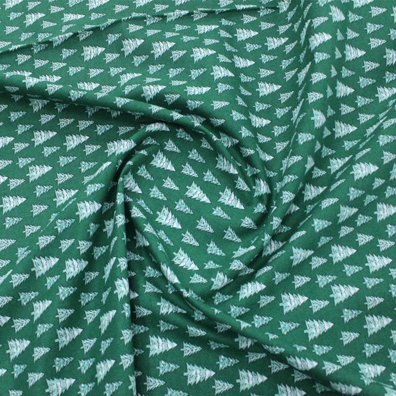 100% COTTON Tree White Usa 100% Cotton Craft Fabric 110cm (6937776324697)