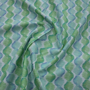 100% COTTON Usa 100% Cotton Craft  Multi Green Dots Fabric 110cm (6940674326617)