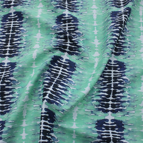 100% COTTON Usa 100% Cotton Craft Multi Green Fabric 110cm (6940669247577)