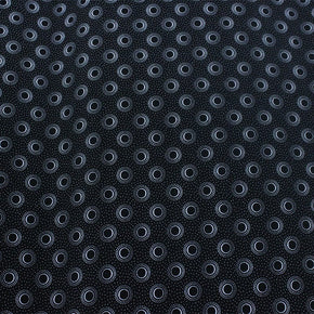 3 CATS Dress Fabrics 3 Cats Shweshwe Fabric C/w06 Black H0940 90cm (7190553362521)