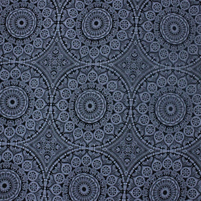3 CATS Dress Fabrics 3 Cats Shweshwe Fabric C/w06 Black XH1185 90cm (7190554869849)