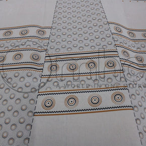 3 CATS Dress Fabrics 3 Cats Shweshwe Fabric C/w55 Cream Panel Q1563 90cm (7226746798169)