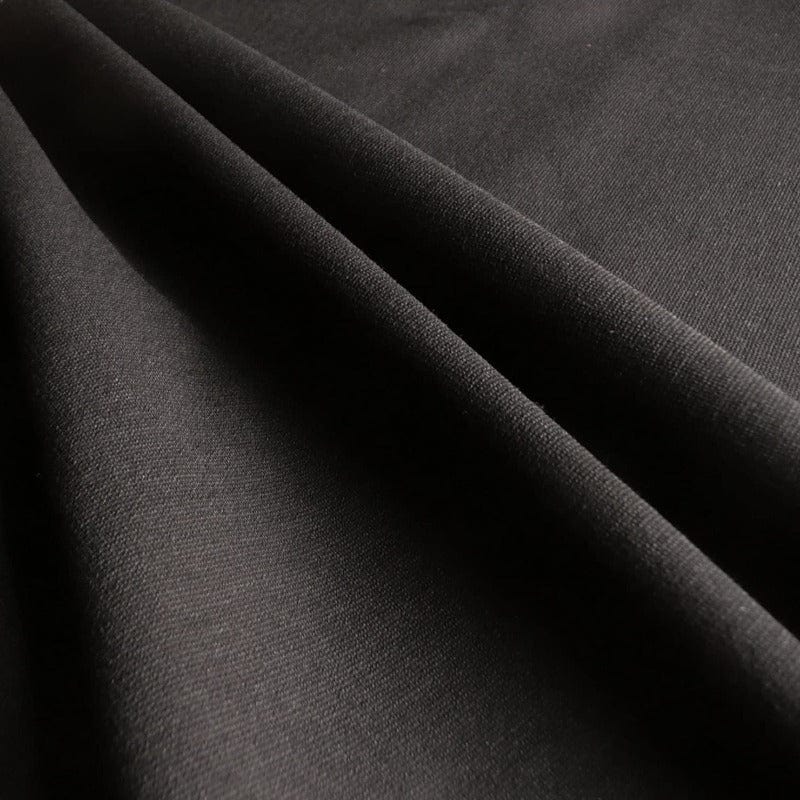 4 WAY STRETCH Dress Fabrics Black 150 CM 4 Way Stretch Fabric 150 cm (4757650964569)