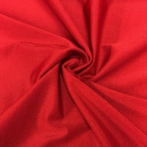 4 WAY STRETCH Dress Fabrics Red 150 CM 4 Way Stretch Fabric 150 cm (4757650964569)