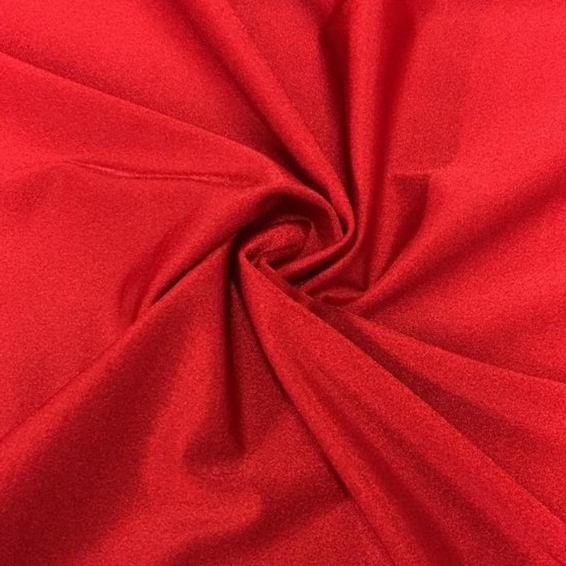 4 WAY STRETCH Dress Fabrics Red 150 CM 4 Way Stretch Fabric 150 cm (4757650964569)
