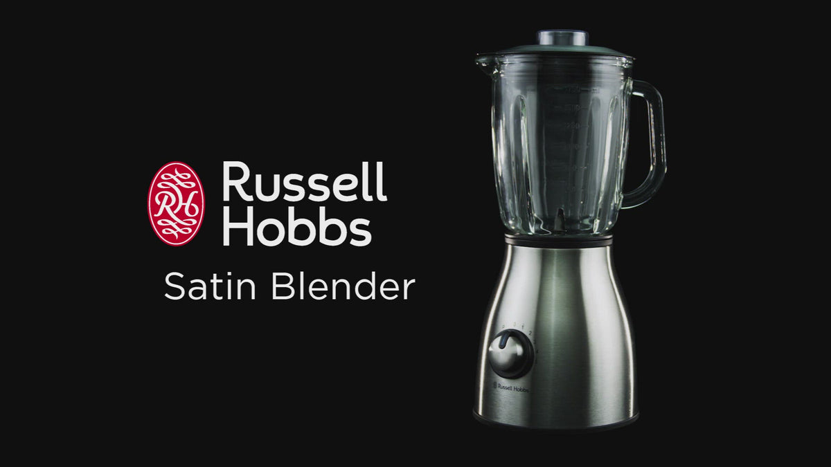 Russell Hobbs 650W Satin Glass Jug Blender RHB315