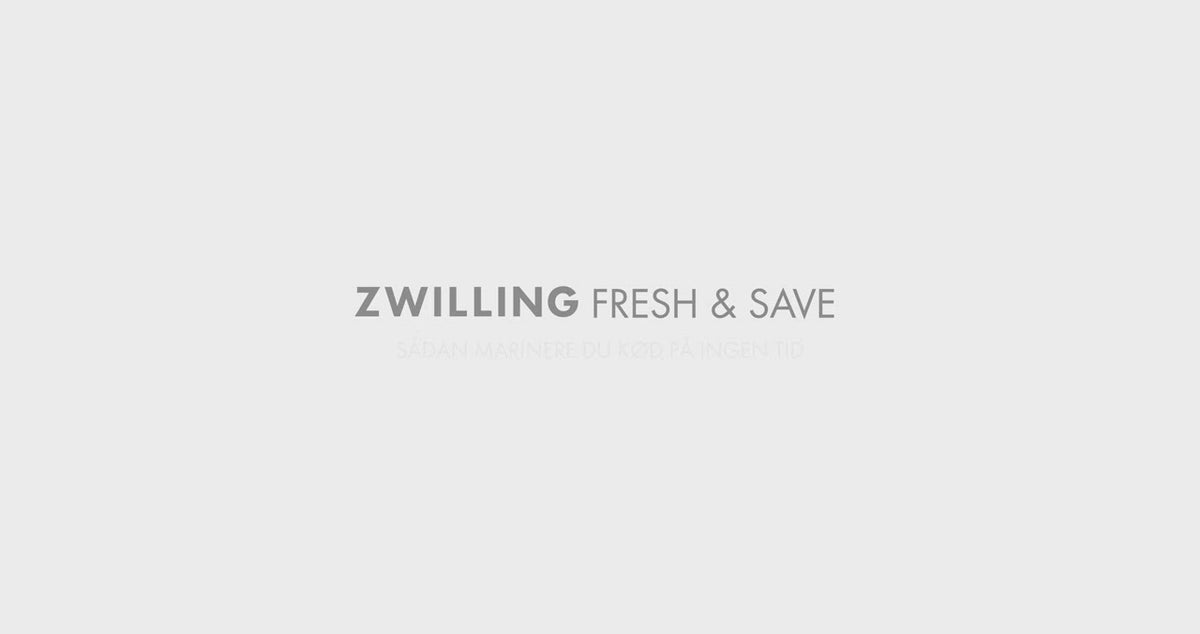 Zwilling Fresh & Save Vacuum Glass Container Medium Gray Lid