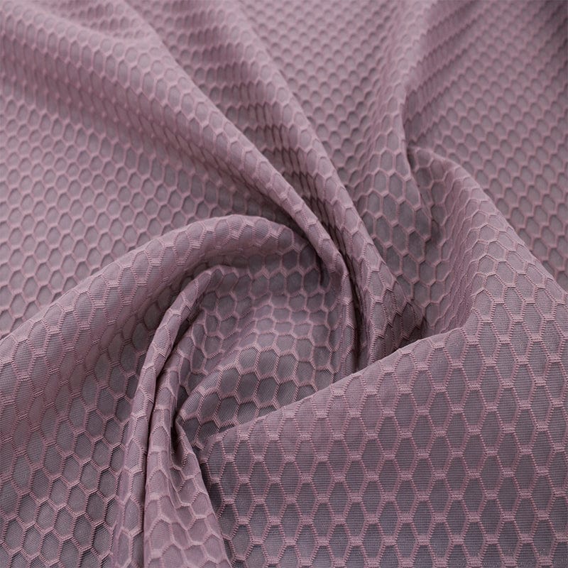 AIRTECH Dress Fabrics Deep Mauve Bonded Airtech Fabric 150 cm (6558237950041)