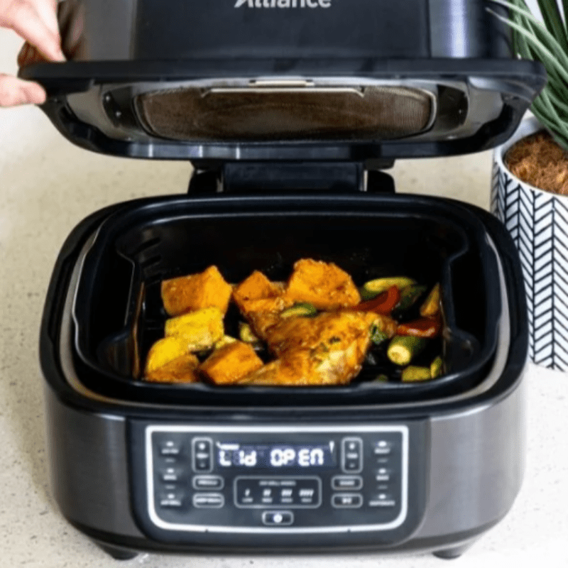 Alliance AIR FRYER Alliance 6 Litre Indoor Grill Air Fryer AHA-AF55003D (7073780596825)