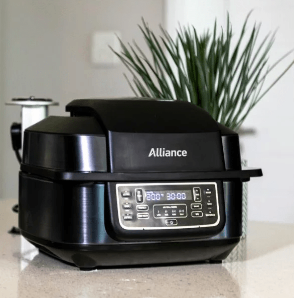 Alliance AIR FRYER Alliance 6 Litre Indoor Grill Air Fryer AHA-AF55003D (7073780596825)
