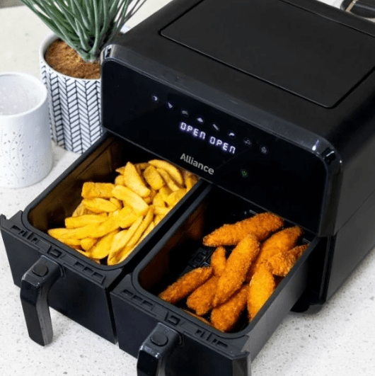 Alliance AIR FRYER Alliance 8 Litre Dual Digital Air Fryer AHA-AF44001D (7073776566361)