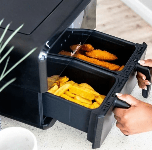 Alliance AIR FRYER Alliance 8 Litre Dual Digital Air Fryer AHA-AF44001D (7073776566361)