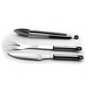 alva Alva 3 Piece Stainless Steel BBQ Tool Set BA174 (7119800991833)