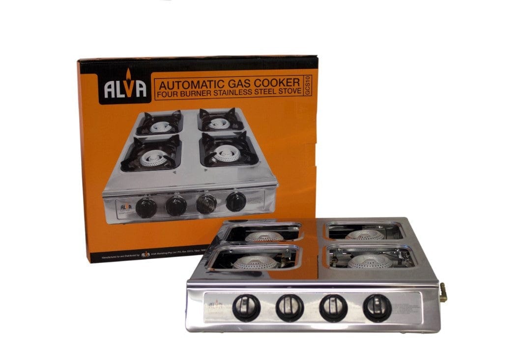 alva HOT PLATE Alva 4 Burner Gas Stove GCS10 (2061682180185)
